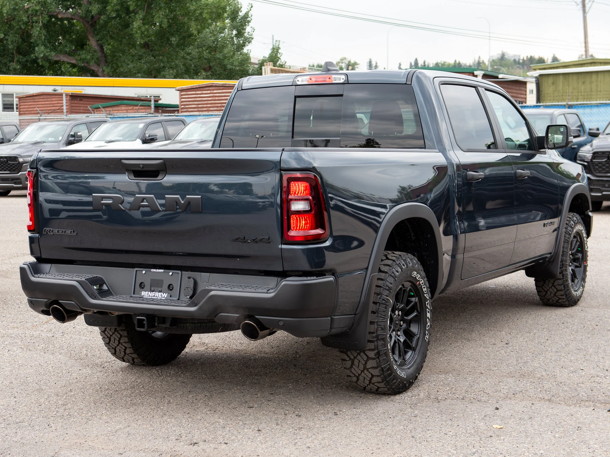 New 2026 Blue RAM Rebel* Crew Cab 4x4, 33 Inch A/T Tires, Heated Seats/Wheel, Nav, Locking Rear Diff image 9
