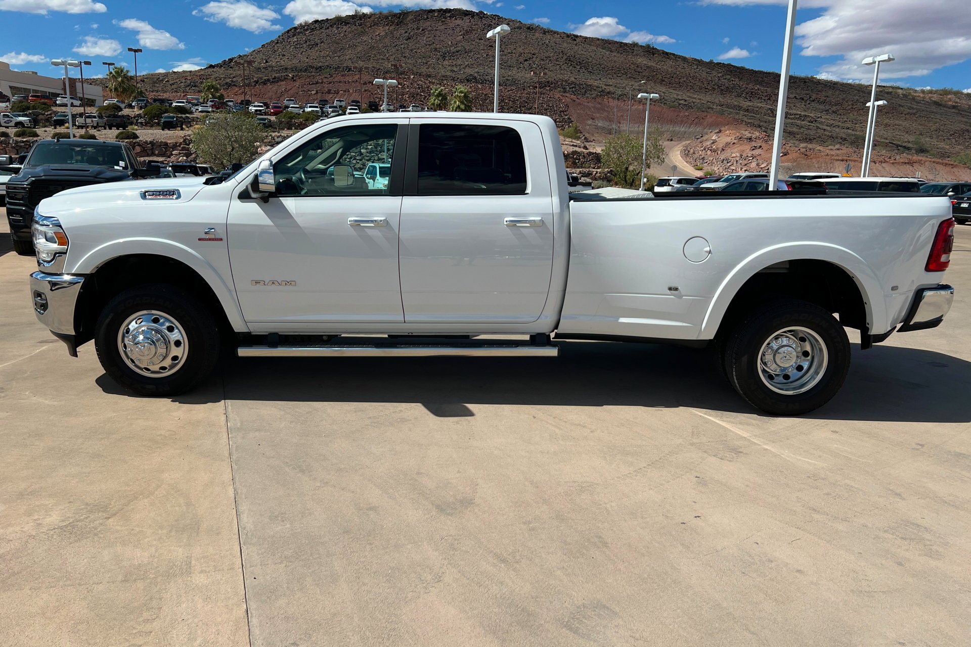 Certified Used 2021 Bright White Clearcoat Ram Laramie image 2