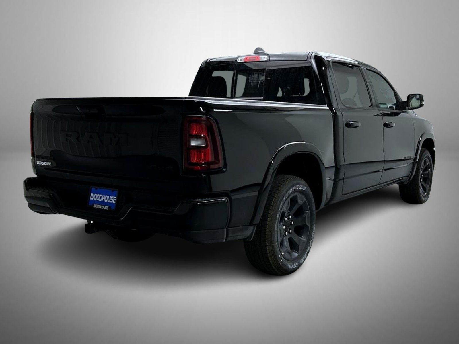 New 2026 Diamond Black Crystal Pearl-Coat Exterior Paint RAM Big Horn/Lone Star image 5