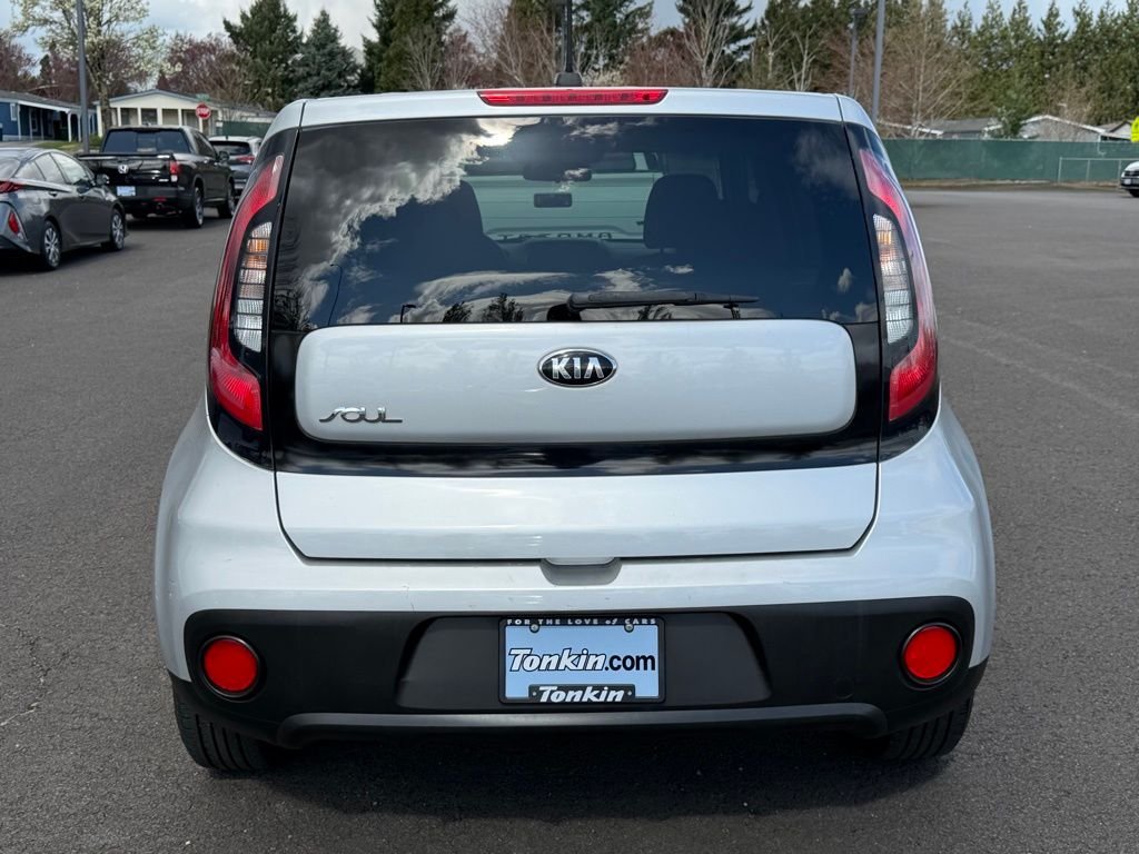 Used 2018 Bright Silver Kia Base image 6