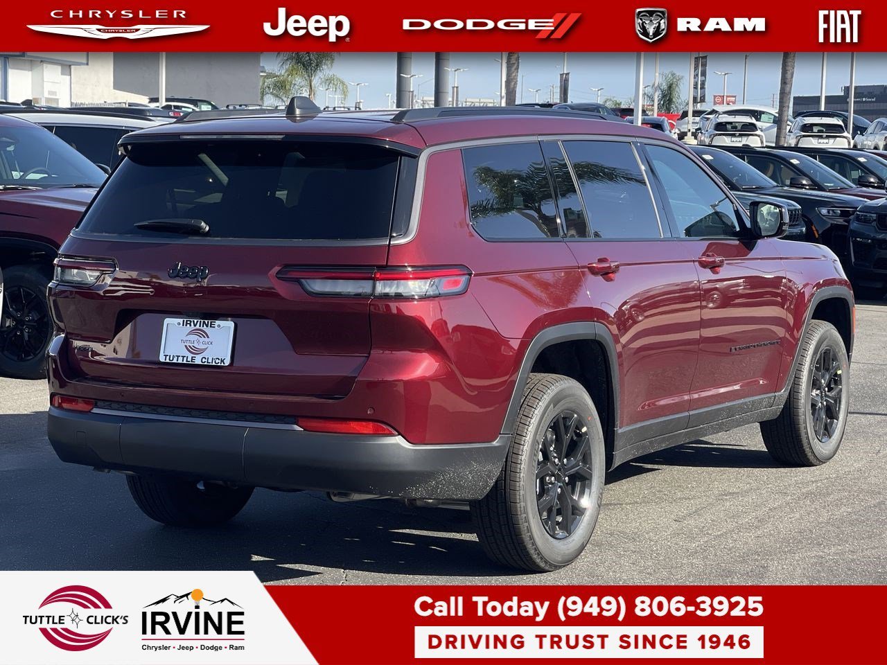 New 2026 Velvet Red Pearlcoat Jeep Laredo Altitude image 6