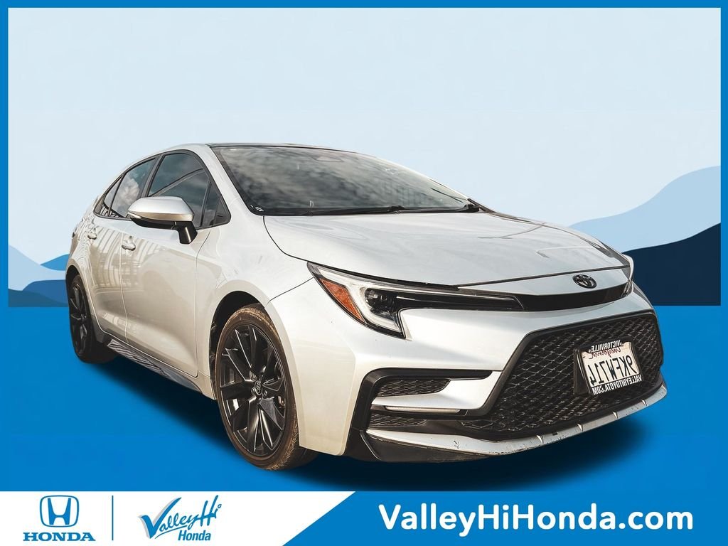 Used 2024 Silver Toyota XSE image 1