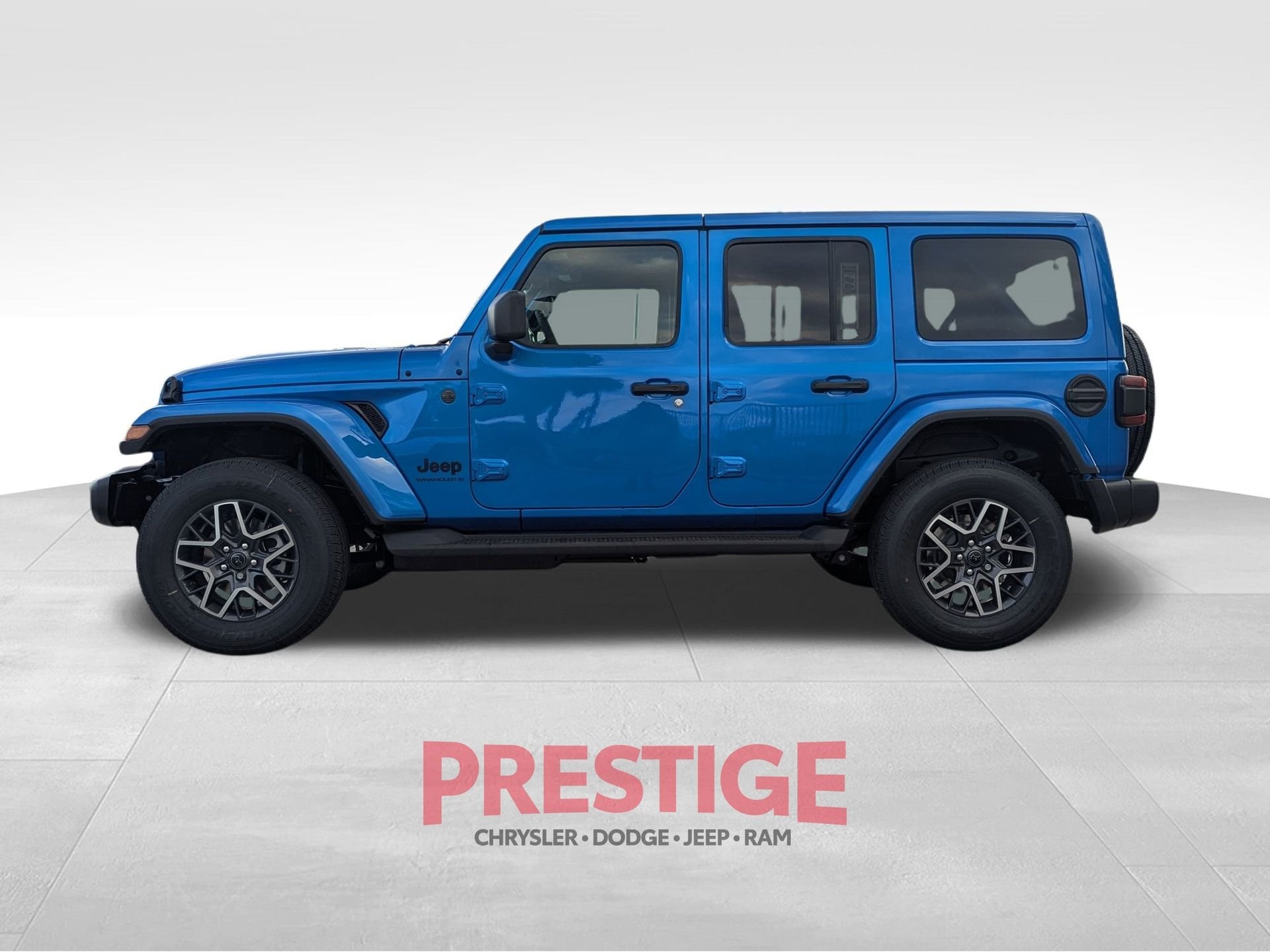 New 2026 Hydro Blue Pearl-Coat Exterior Paint Jeep Sahara image 10