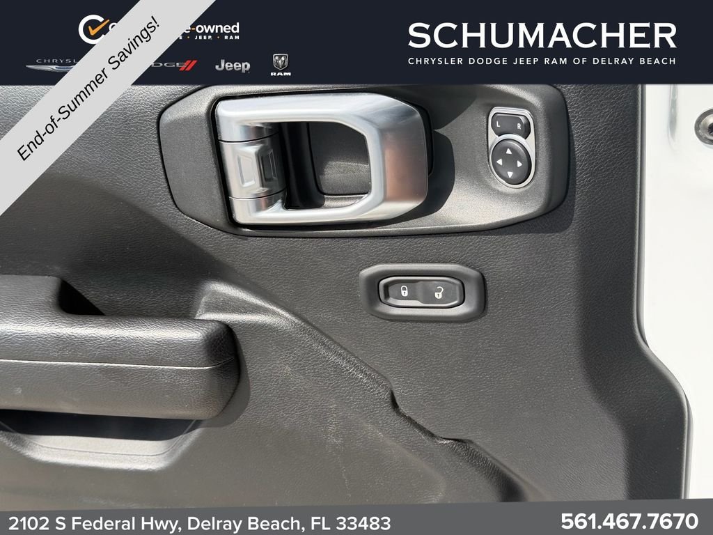 Used 2022 White Jeep Unlimited Sport S image 25