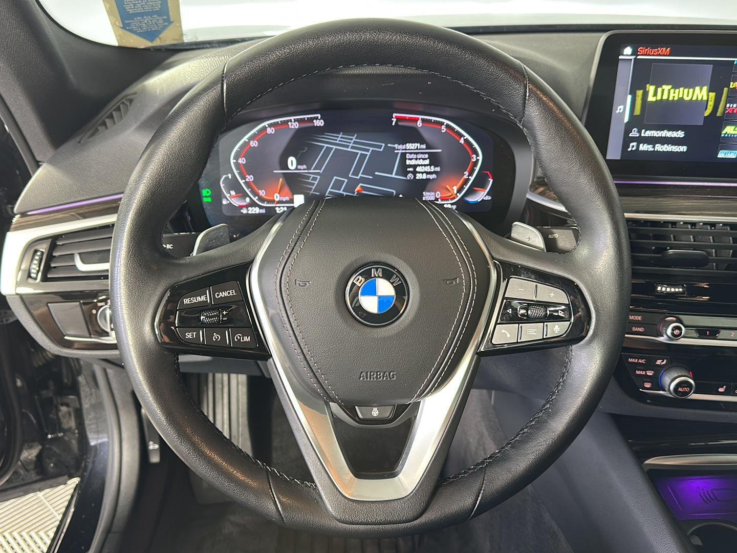 Used 2023 Black Sapphire Metallic BMW 530i xDrive image 11