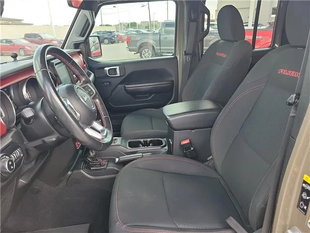 Used 2020 Gobi Clearcoat Jeep Rubicon 4x4 Crew Cab 5 ft. box image 11
