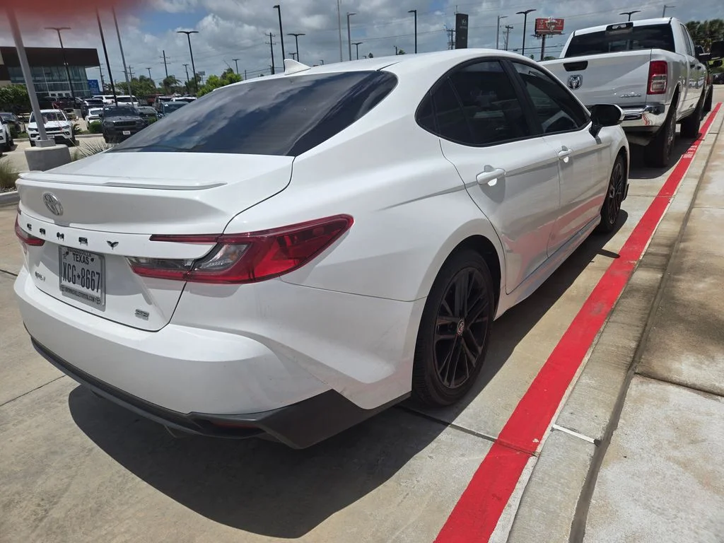 Used 2025 White Toyota SE image 3