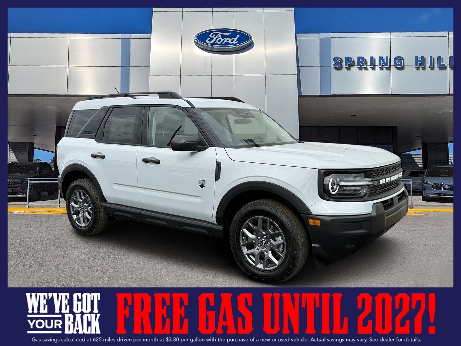 New 2026 Space White Metallic Ford Big Bend image 1