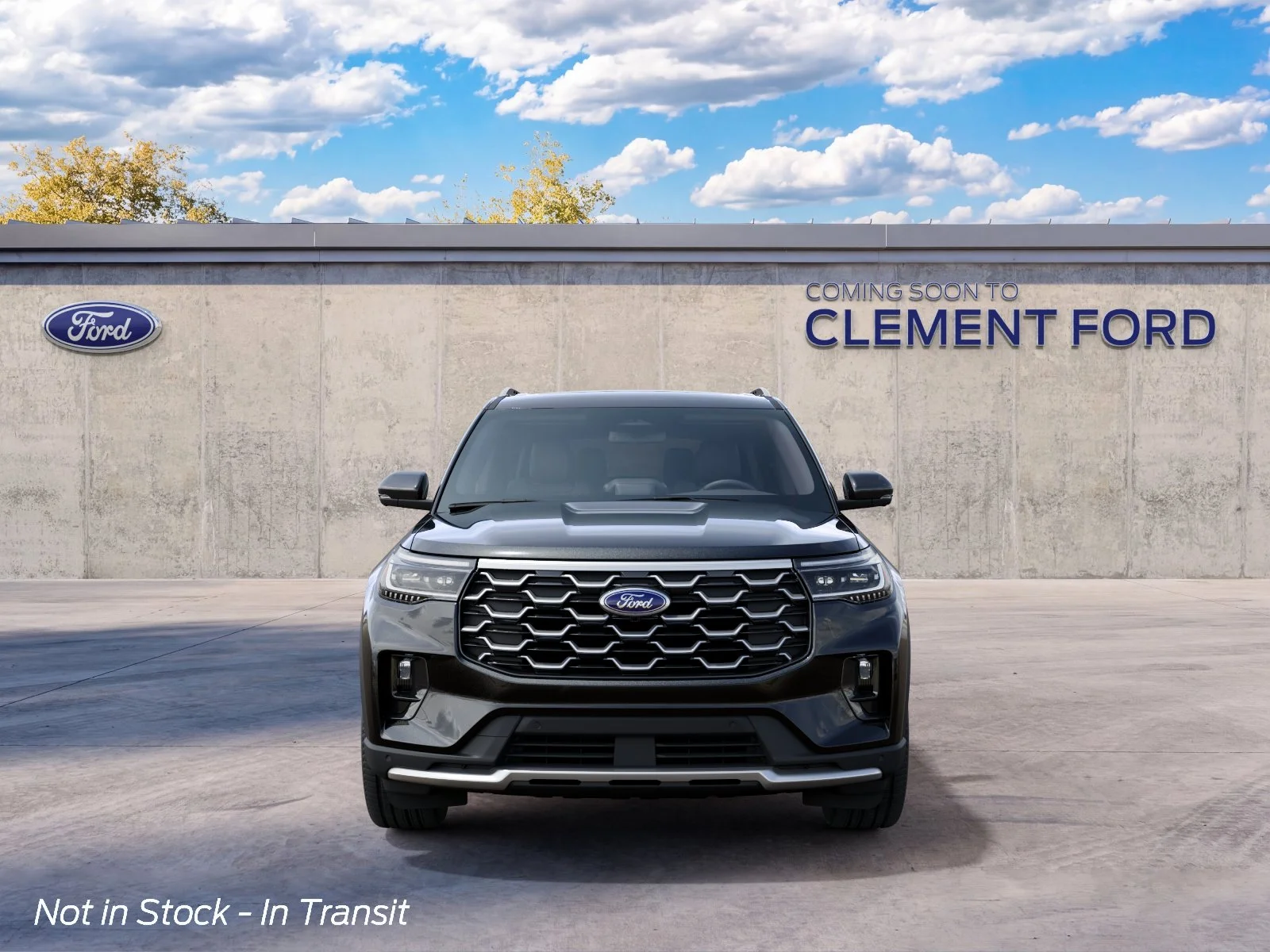 New 2027 Black Ford 4DR 4WD PLTNM image 3