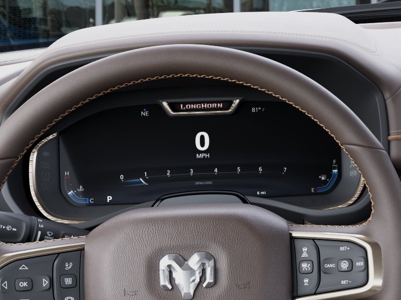 New 2026 Diamond Black Crystal Pearl-Coat Exterior Paint RAM Limited Longhorn image 17
