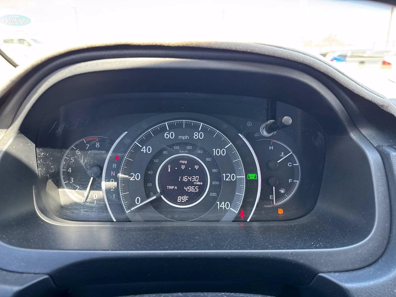 Used 2014 Blue Honda EX-L image 11