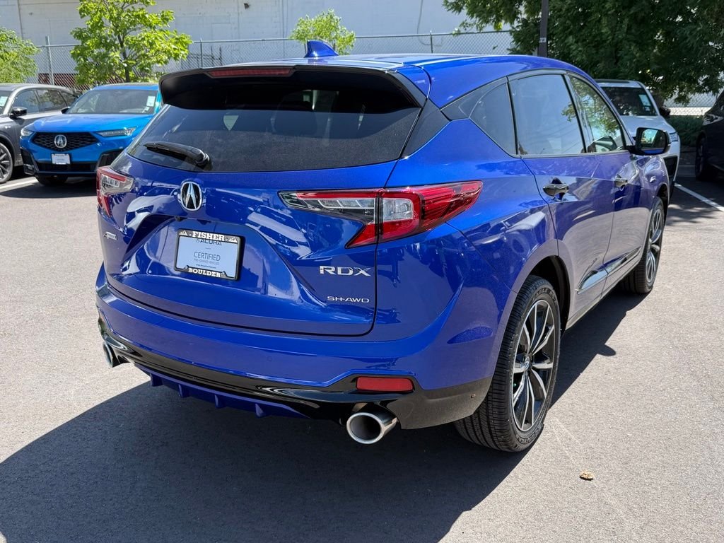 Used 2026 Apex Blue Pearl Acura A-Spec Advance Package image 4