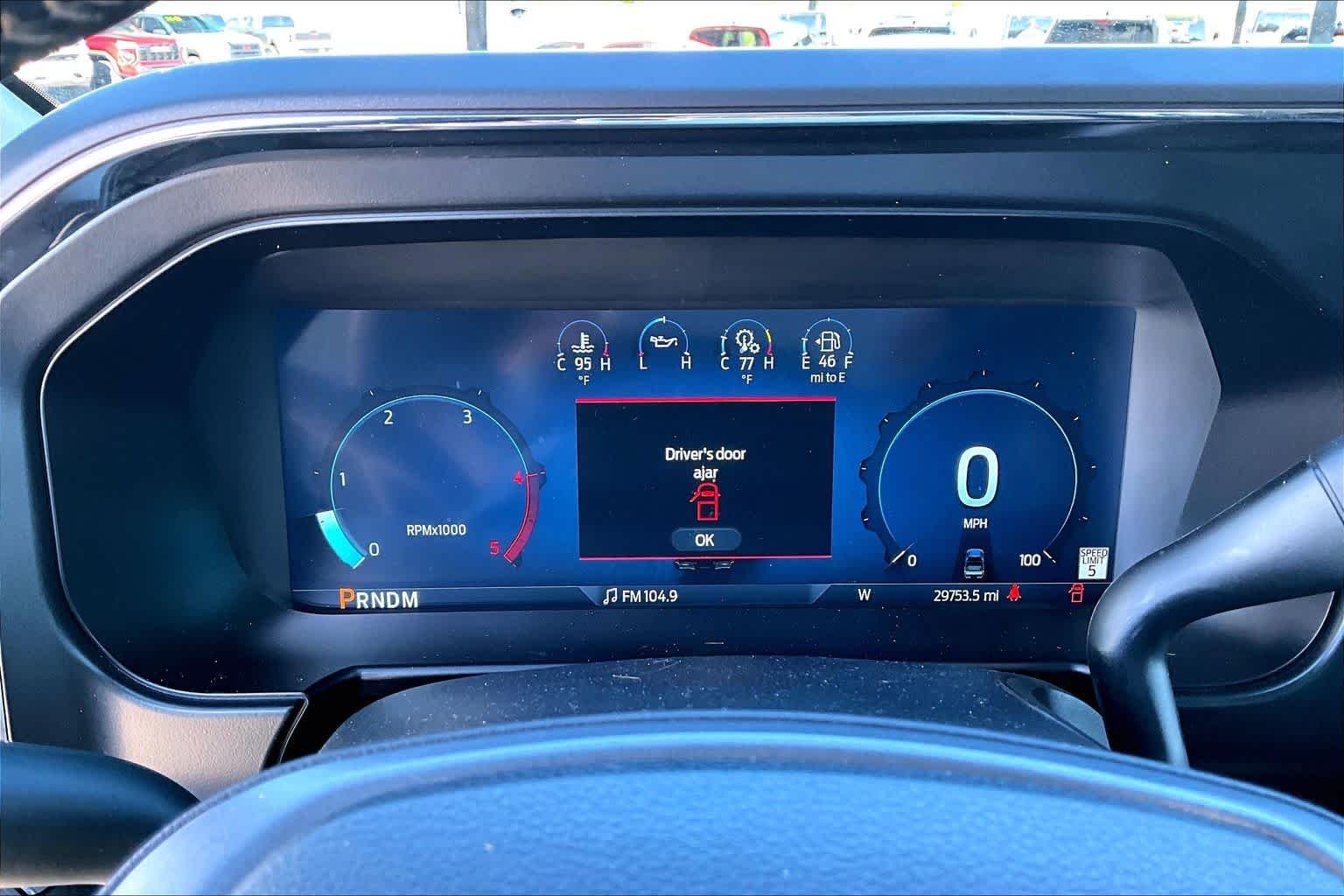 Used 2023 Azure Gray Metallic Tri-Coat Ford LARIAT image 25