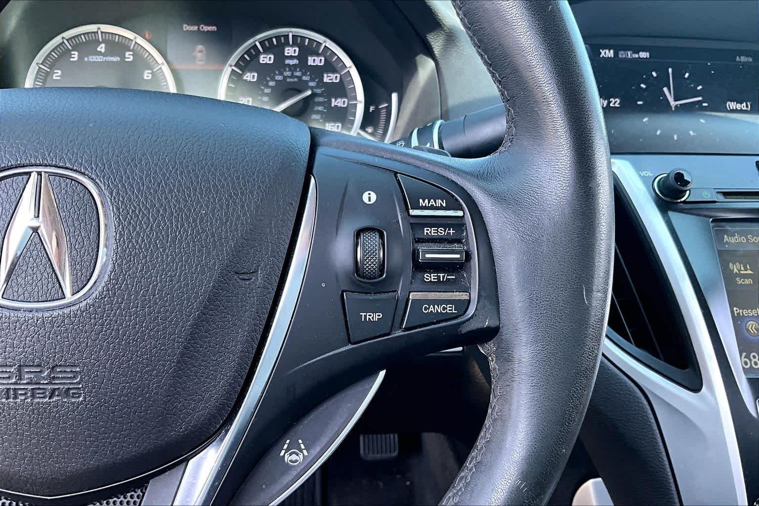 Used 2015 Crystal Black Pearl Acura V6 Tech image 22