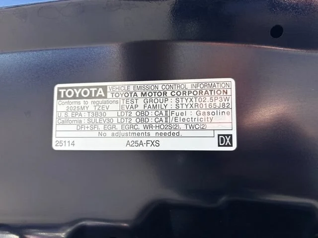 Certified Used 2025 Blue Toyota SE image 10