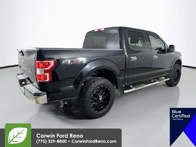 Used 2018 Shadow Black Ford XLT image 9