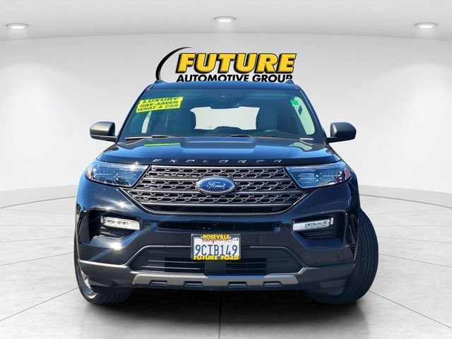 Used 2021 Black Ford XLT image 2