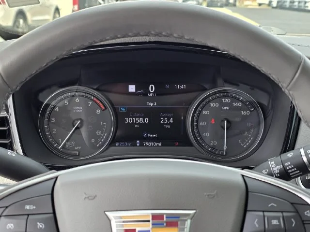 Used 2024 Crystal White Tri-Coat Cadillac Premium Luxury image 13