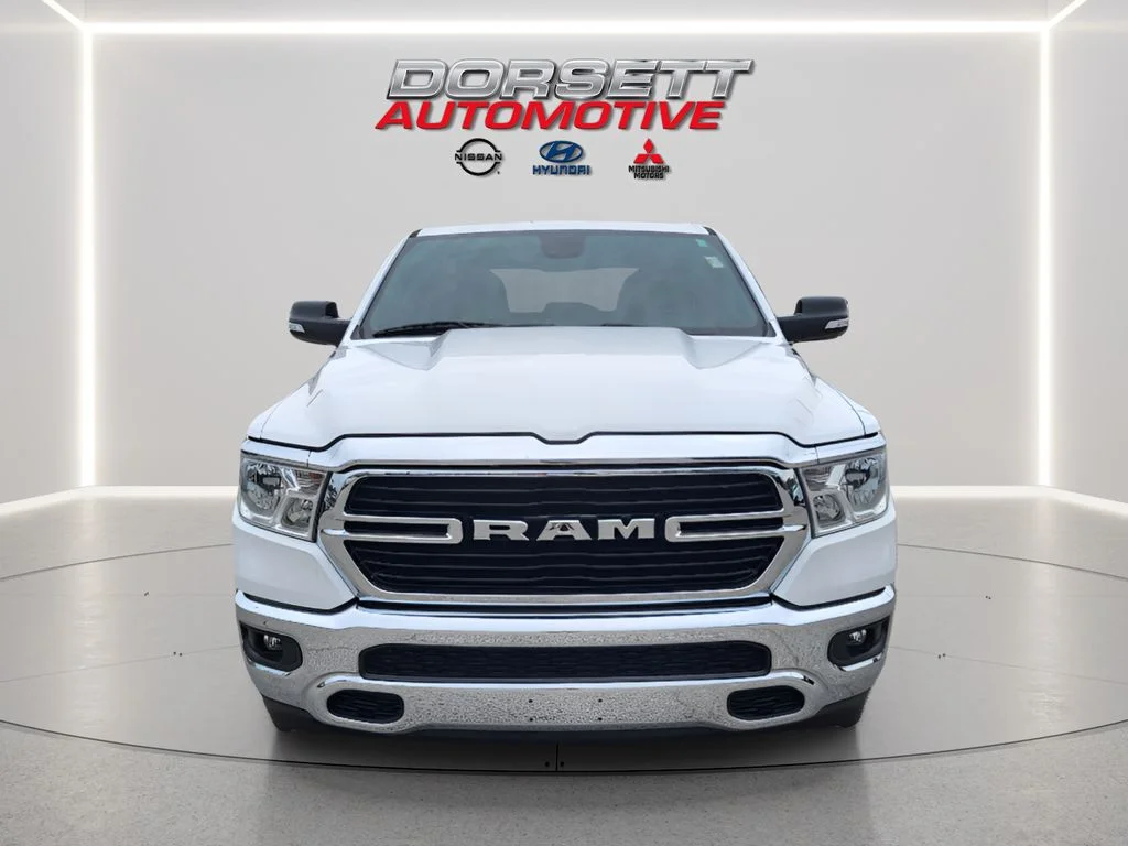 Used 2021 Bright White Clearcoat Ram Big Horn image 2