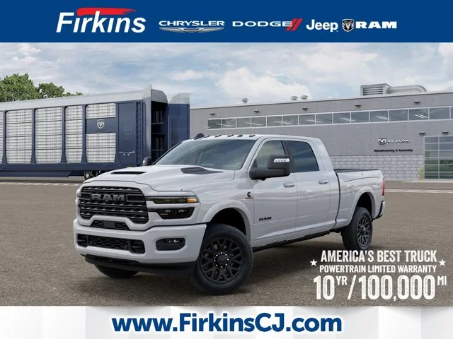 New 2026 Bright White Clearcoat RAM Limited image 1