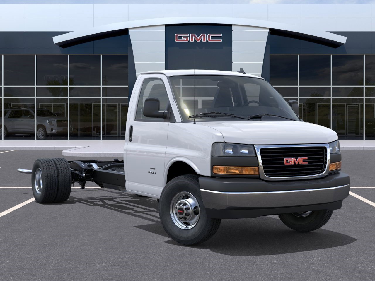 New 2025 Summit White GMC 1WT image 7
