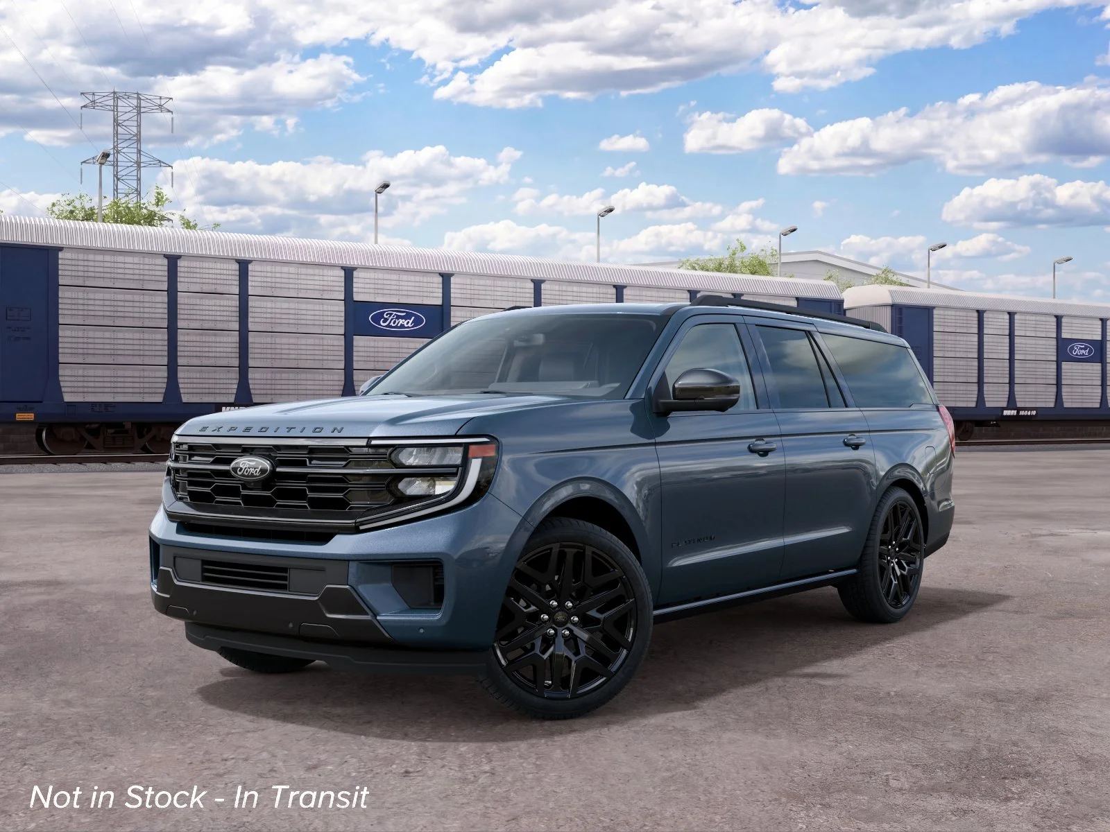 New 2027 Nocturnal Blue Metallic Ford MAX Platinum image 2