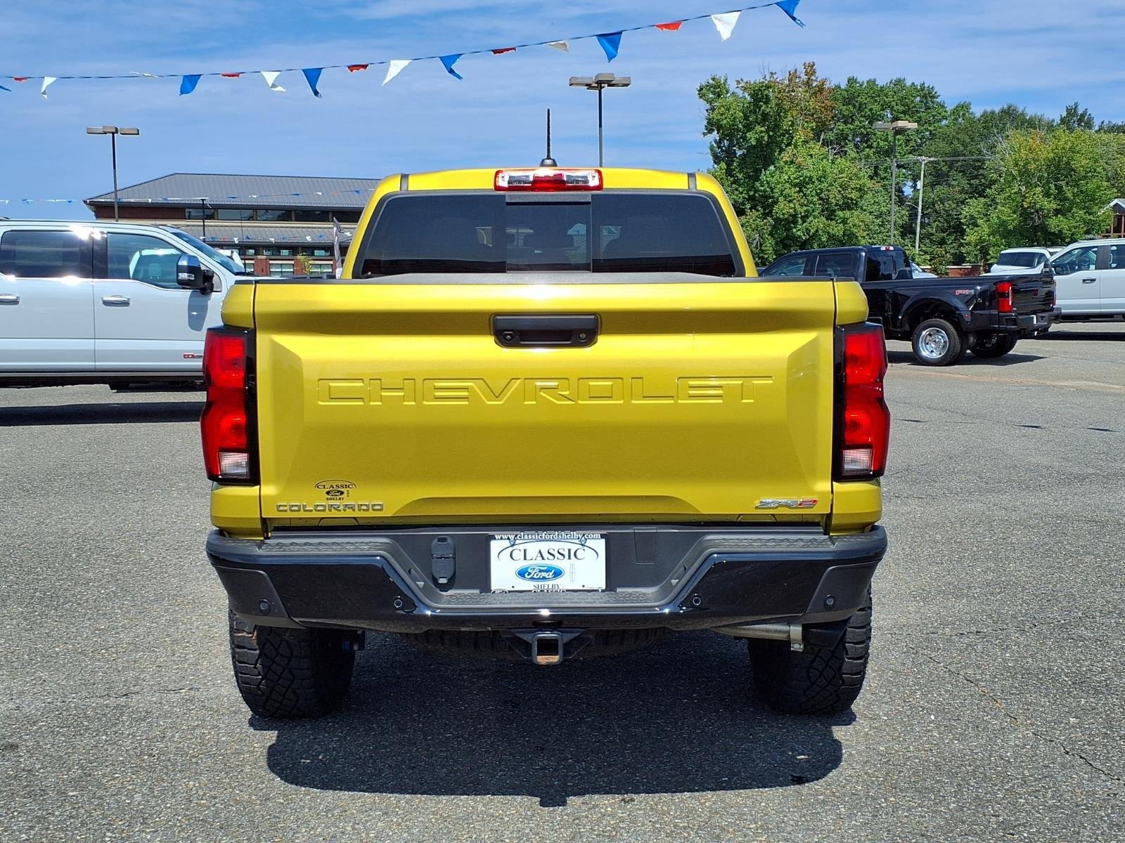 Certified Used 2023 Yellow Chevrolet 4WD ZR2 image 10