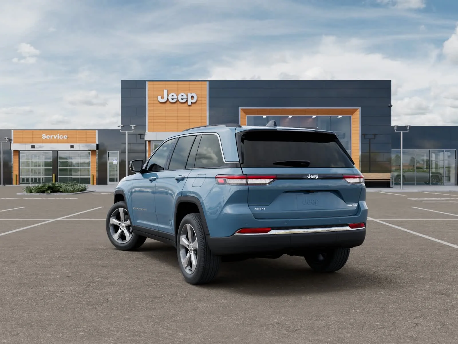 New 2026 Steel Blue Jeep Limited image 3