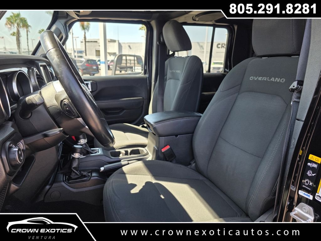 Used 2022 Black Jeep Overland image 20