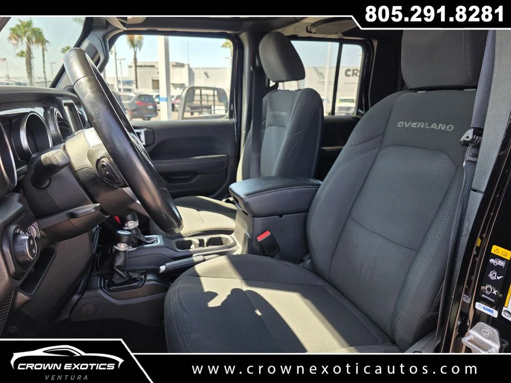 Used 2022 Black Jeep Overland image 20