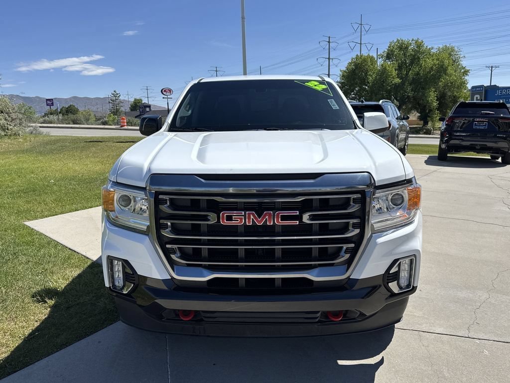 Certified Used 2022 Summit White GMC 4WD AT4 w/Leather image 10