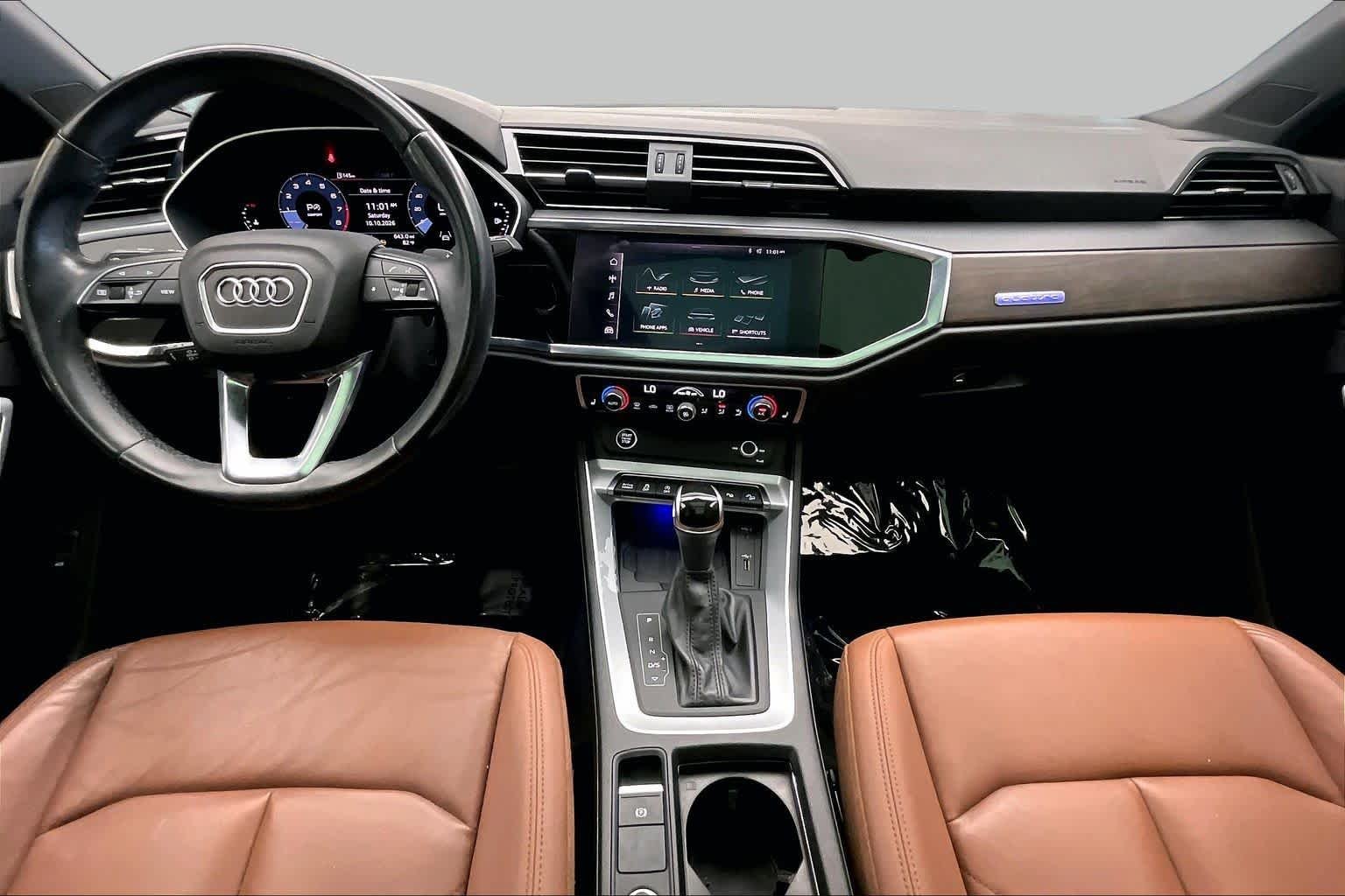 Used 2021 Glacier White Metallic Audi S line Premium Plus image 16