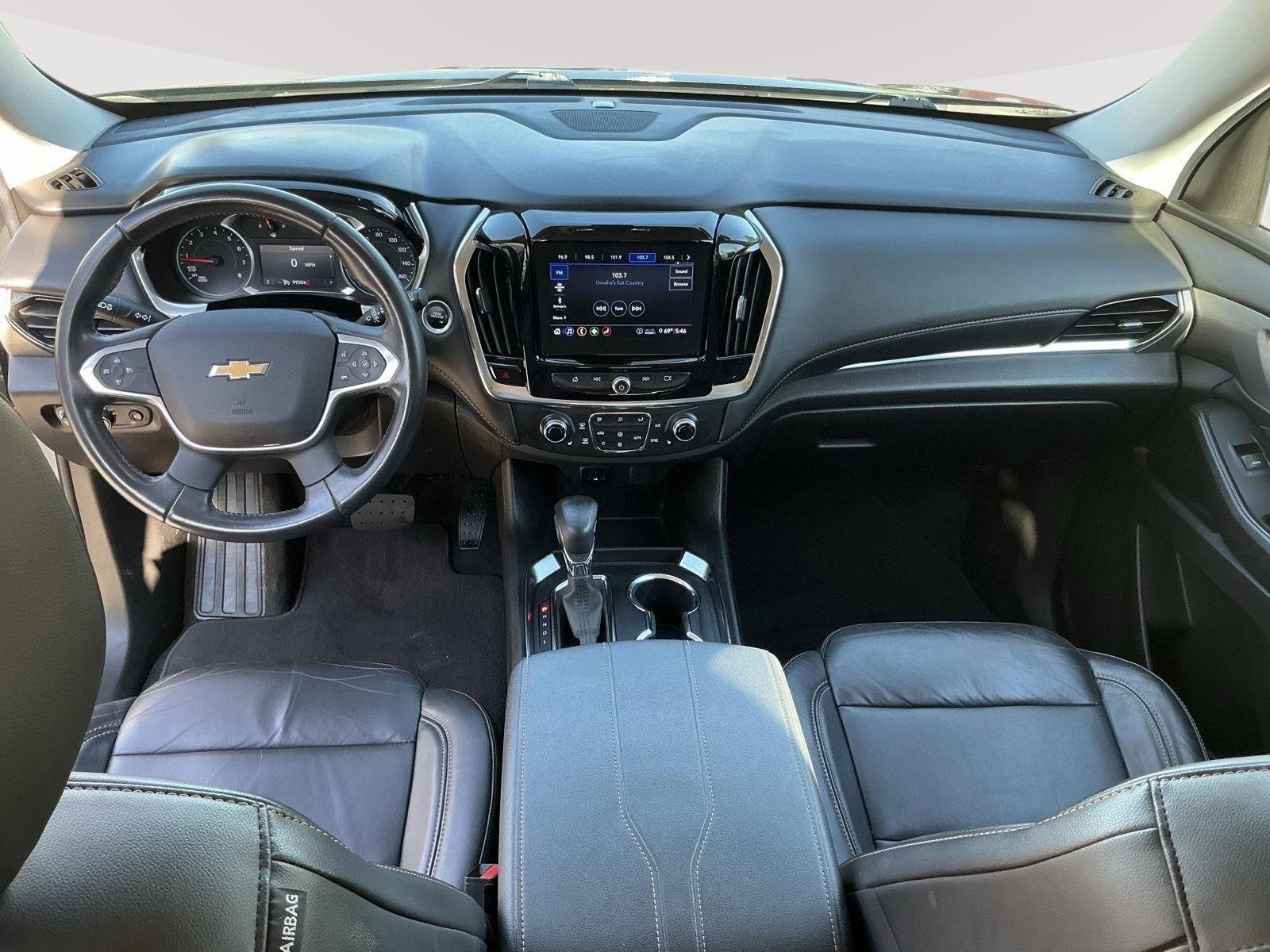 Used 2021 Mosaic Black Metallic Chevrolet LT Leather image 11