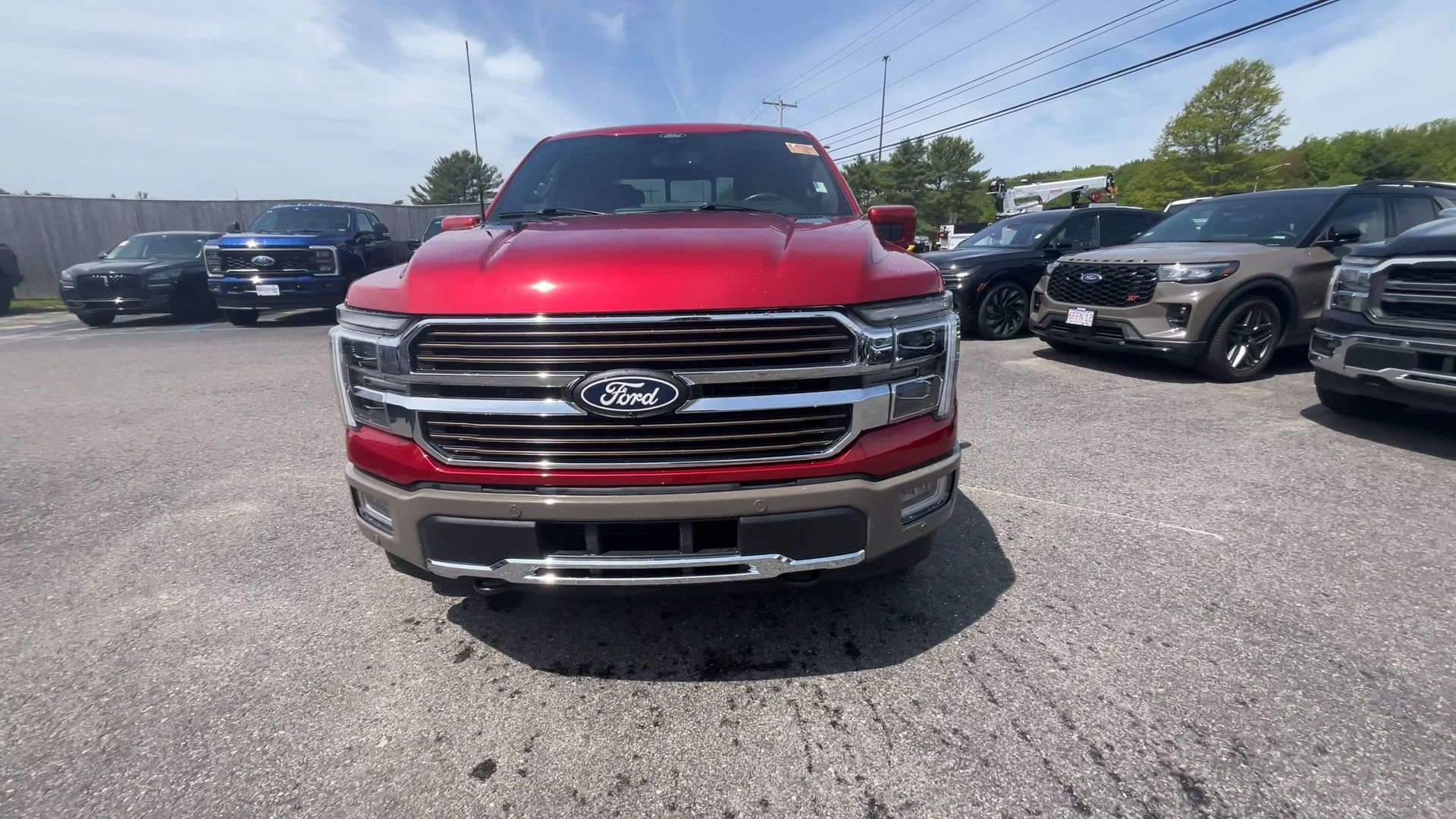Certified Used 2025 Red Ford King Ranch image 15