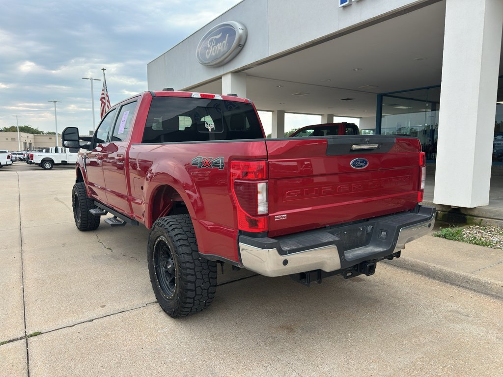 Used 2021 Rapid Red Metallic Tinted Clearcoat Ford LARIAT image 5