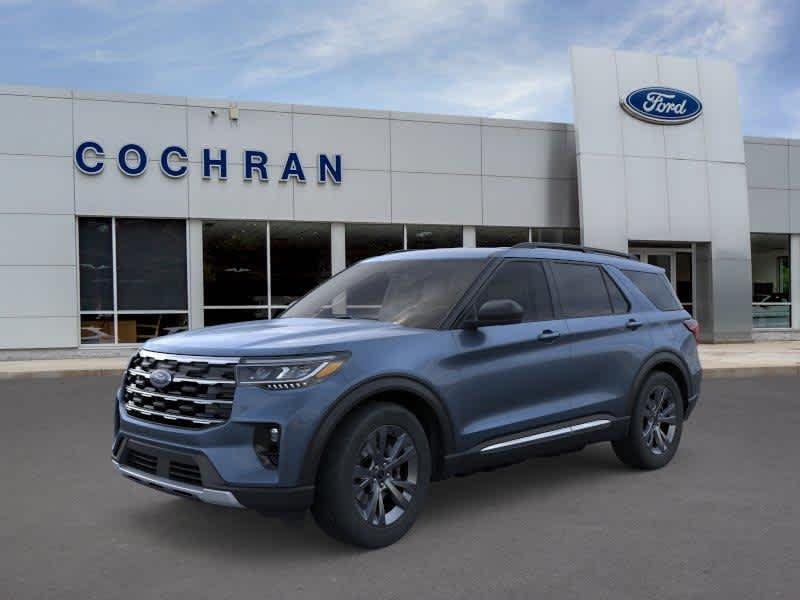 New 2025 Vapor Blue Metallic Ford Active image 2