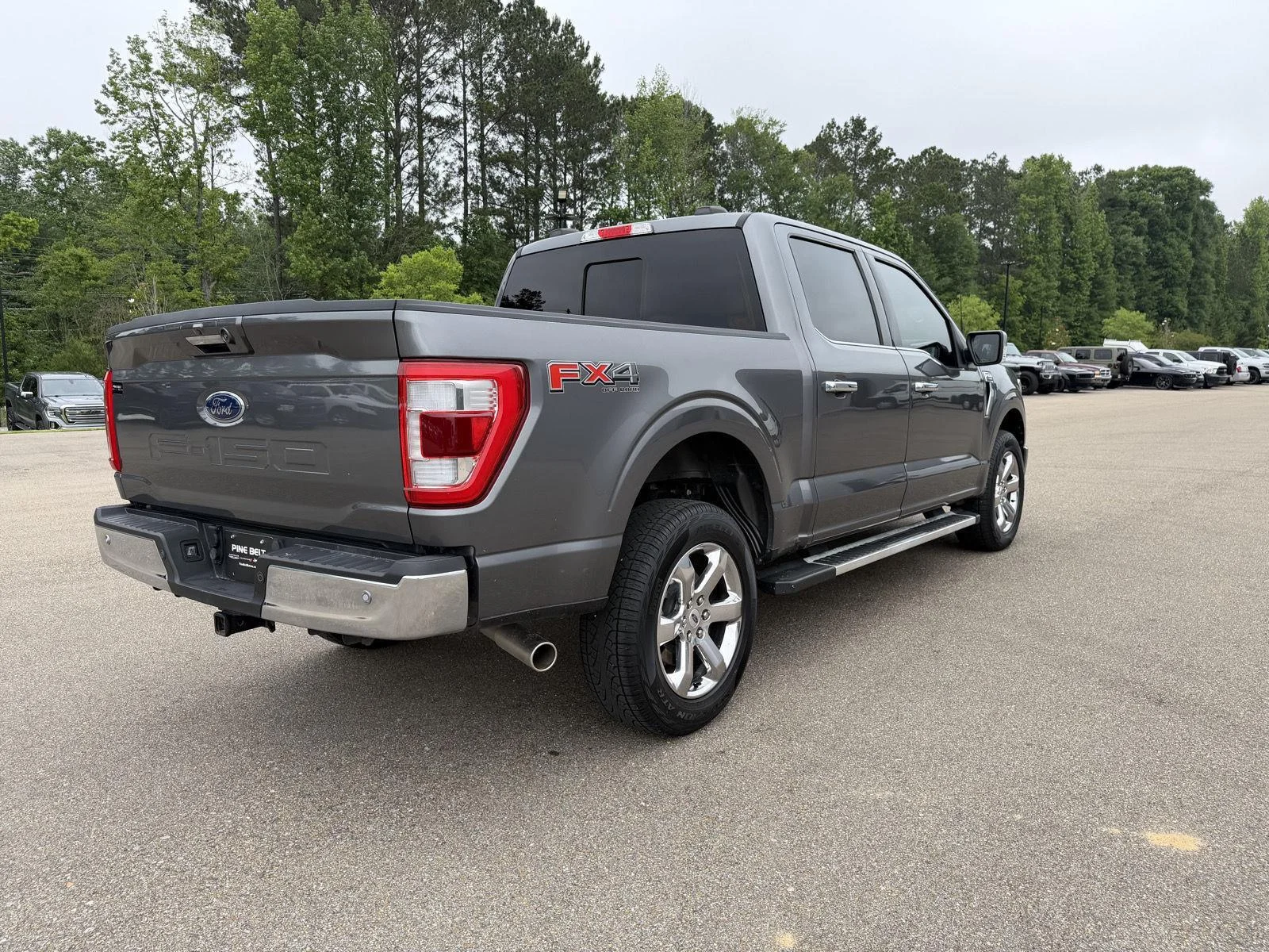 Used 2022 Carbonized Gray Ford LARIAT image 6