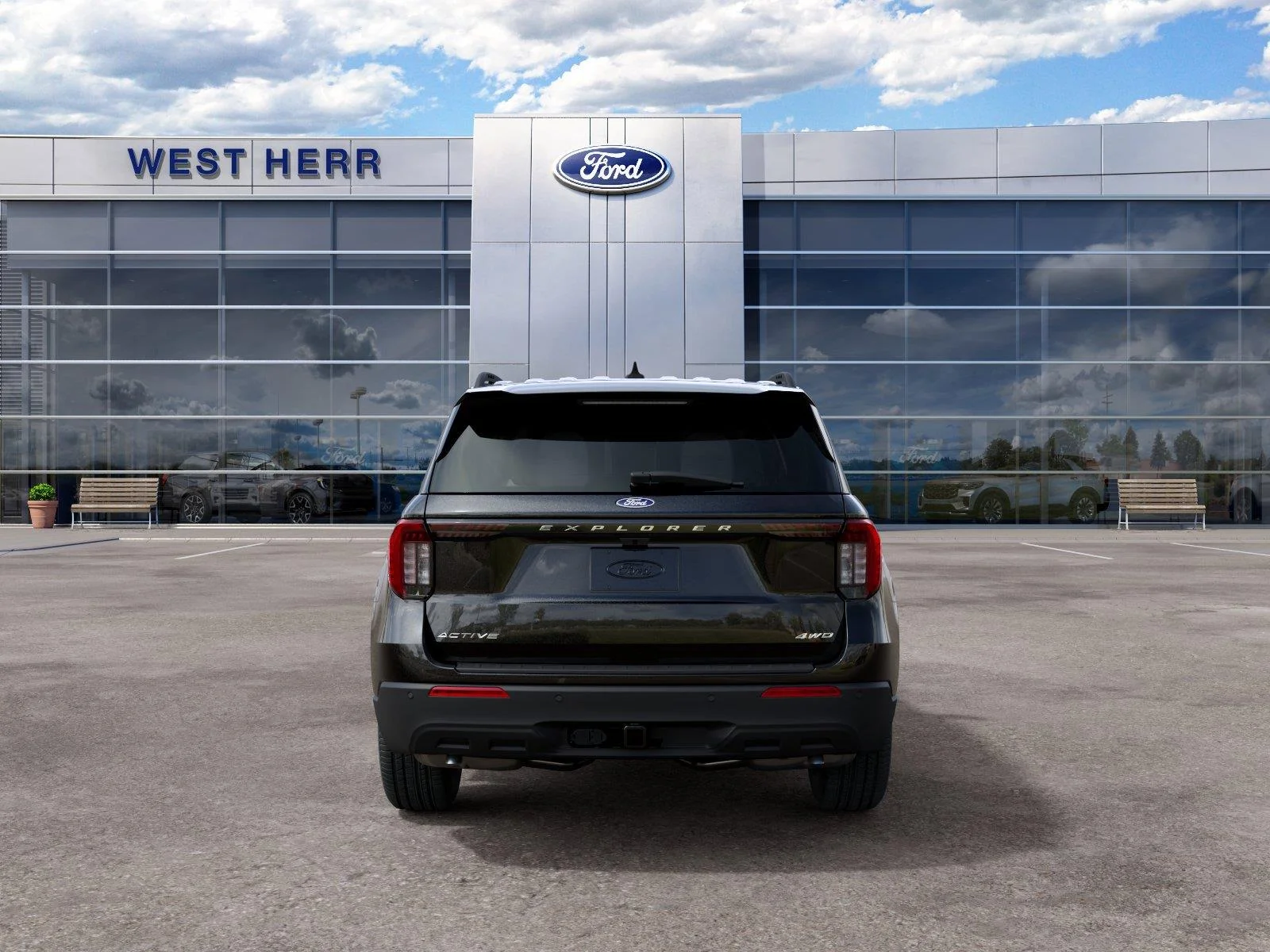 New 2027 Agate Black Metallic Ford Active image 5