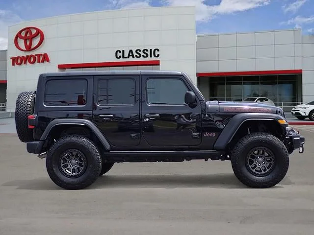 Used 2023 Black Clearcoat Jeep Rubicon image 3