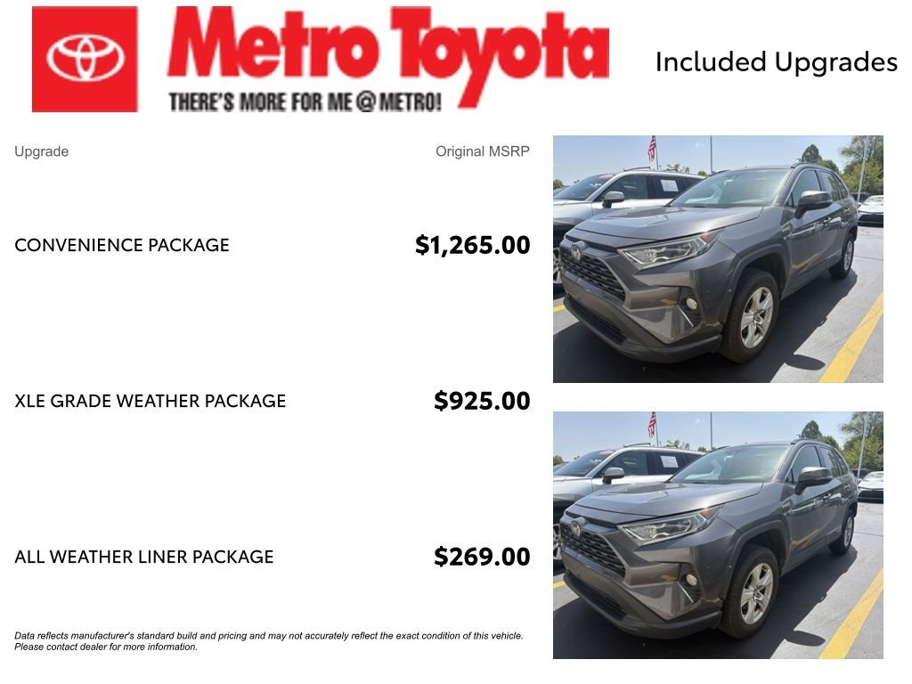 Used 2020 Gray Toyota XLE image 4