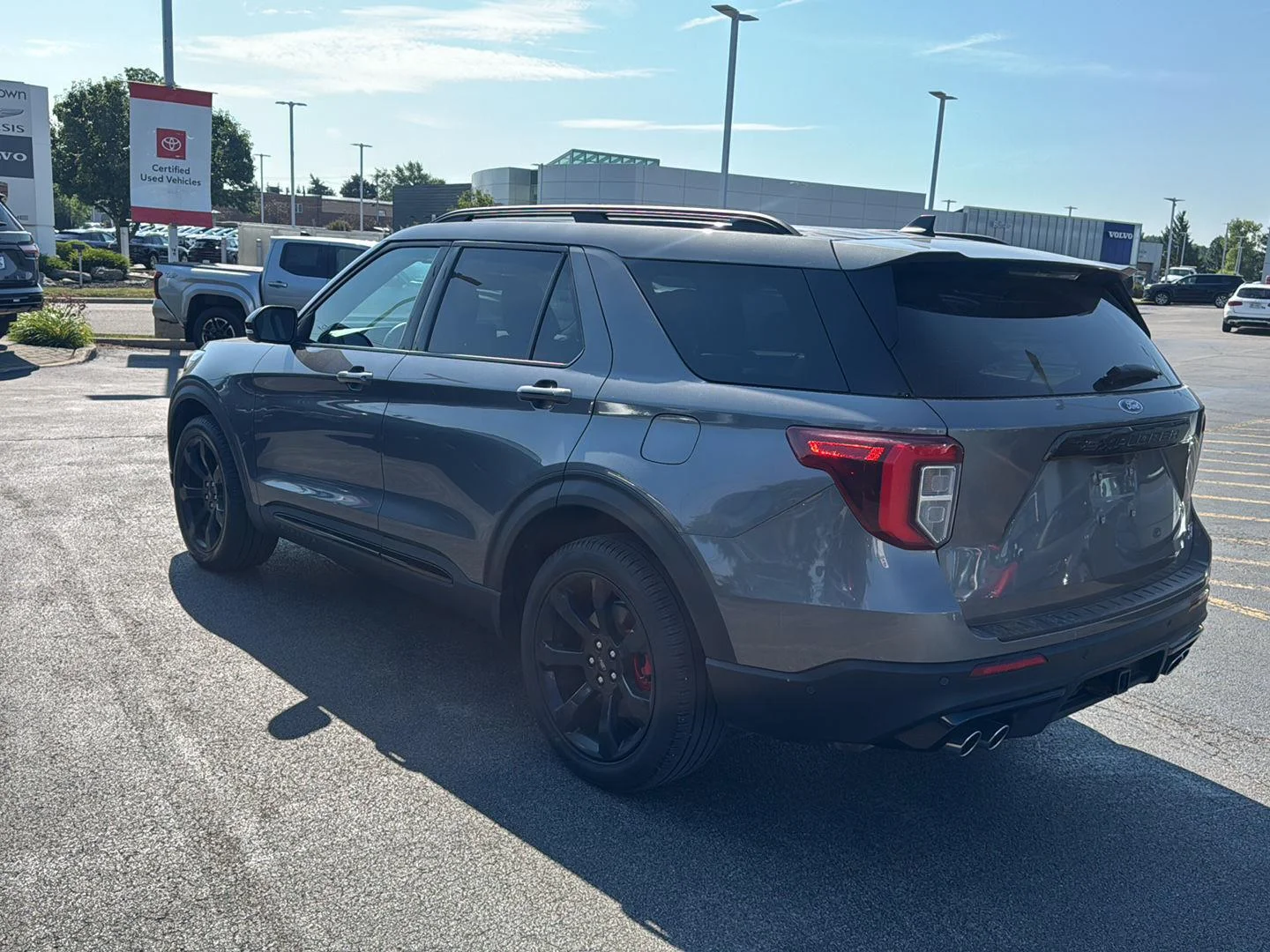Used 2021 Carbonized Gray Ford ST image 4