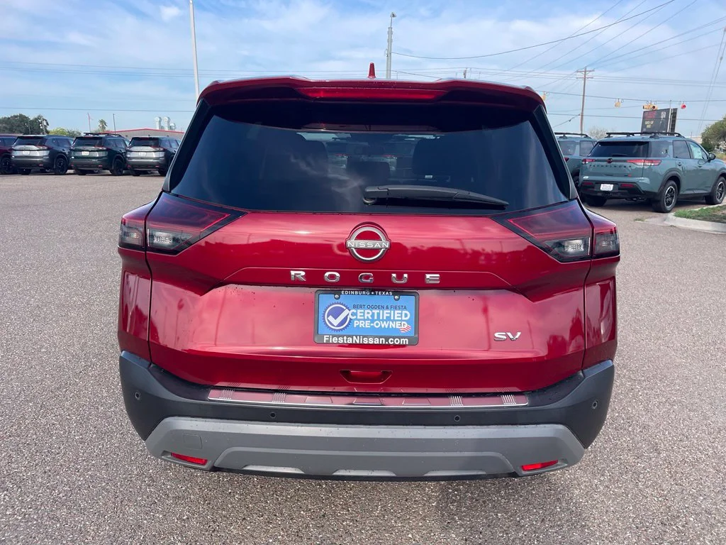 Certified Used 2023 Red Nissan SV image 6