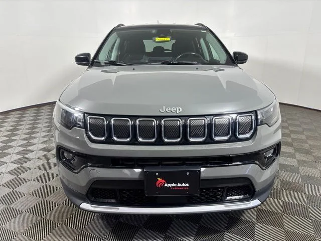Certified Used 2022 Gray Jeep Limited image 2
