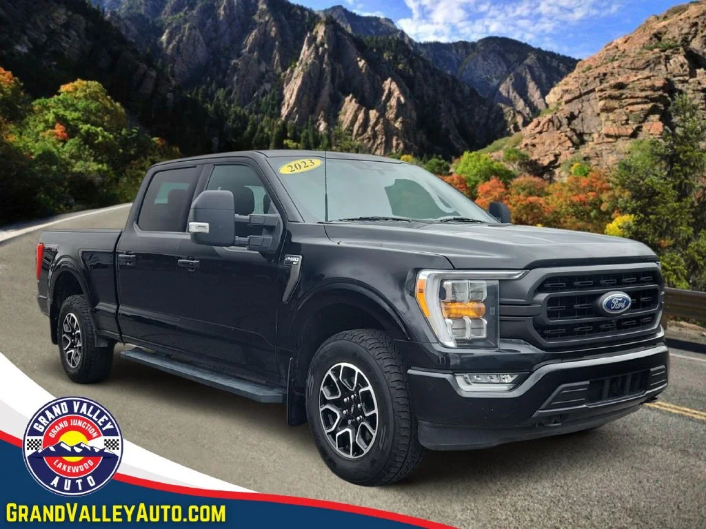 Used 2023 Black Ford XLT image 1
