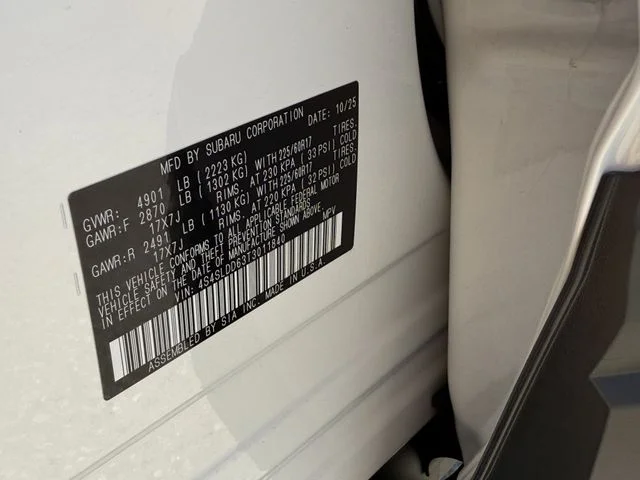 Used 2026 White Subaru Premium image 28