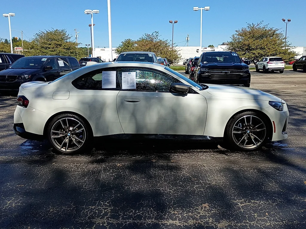 Used 2022 Alpine White BMW M240i xDrive image 2
