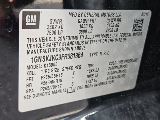 Used 2015 BLACK Chevrolet LT image 34