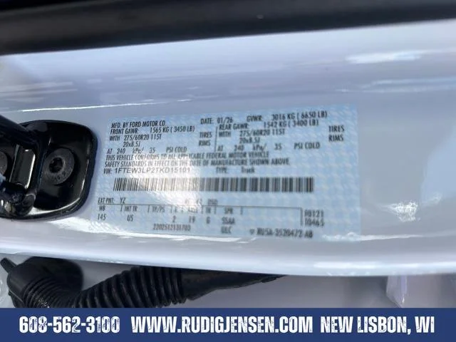 New 2026 Oxford White Ford XLT image 65