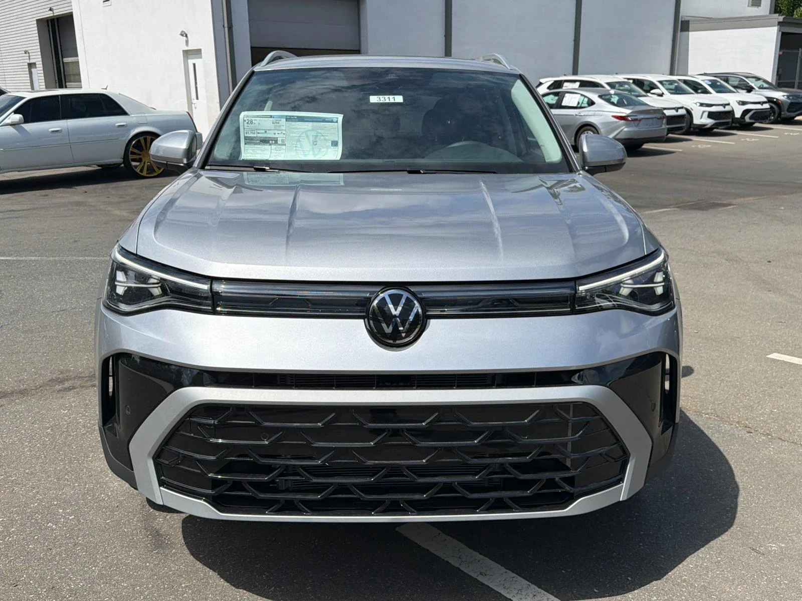 New 2026 Pyrite Silver Metallic Volkswagen SEL image 8