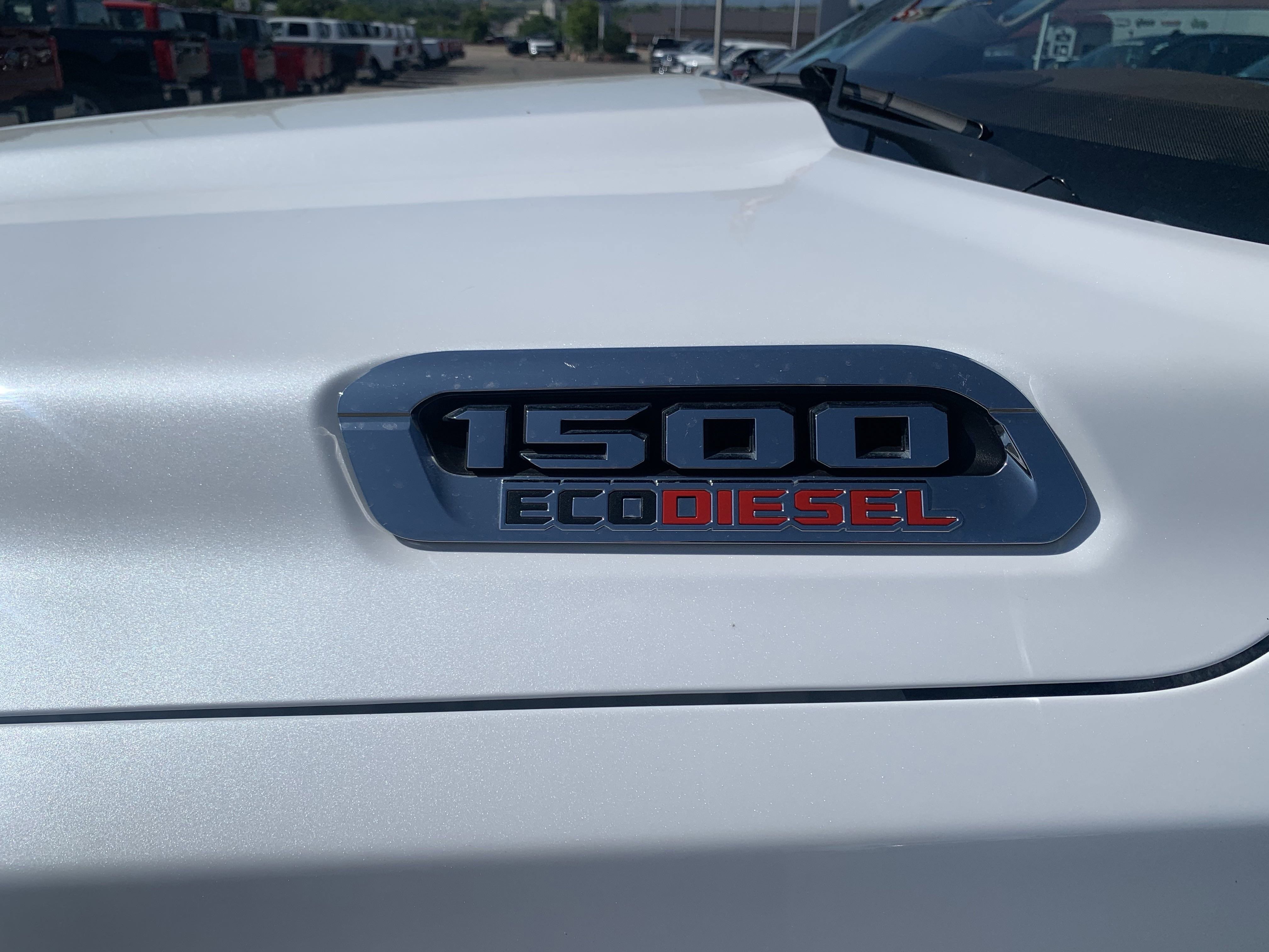 Used 2021 Ivory White Tri-Coat Pearlcoat Ram Laramie image 3